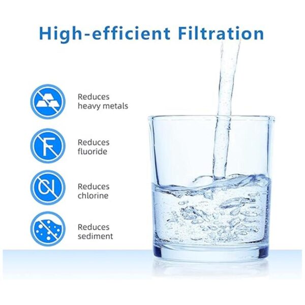 FSTFC Filtro de agua en línea para RV con protector de