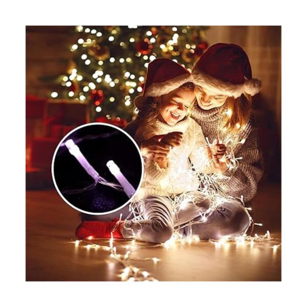 FUNIAO Tira de luces con estrella para decoración de