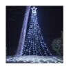 FUNIAO Tira de luces con estrella para decoración de