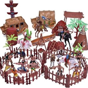 FUN LITTLE TOYS 61 piezas de figuras de plástico de_1