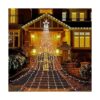 FUNIAO Tira de luces con estrella para decoración de