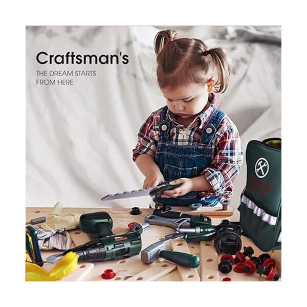 FUN LITTLE TOYS Juego de herramientas de 35 piezas_2