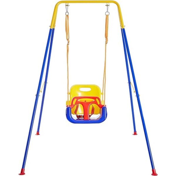 FUNLIO Juego de columpios 3 en 1 para niños pequeños con 4_1