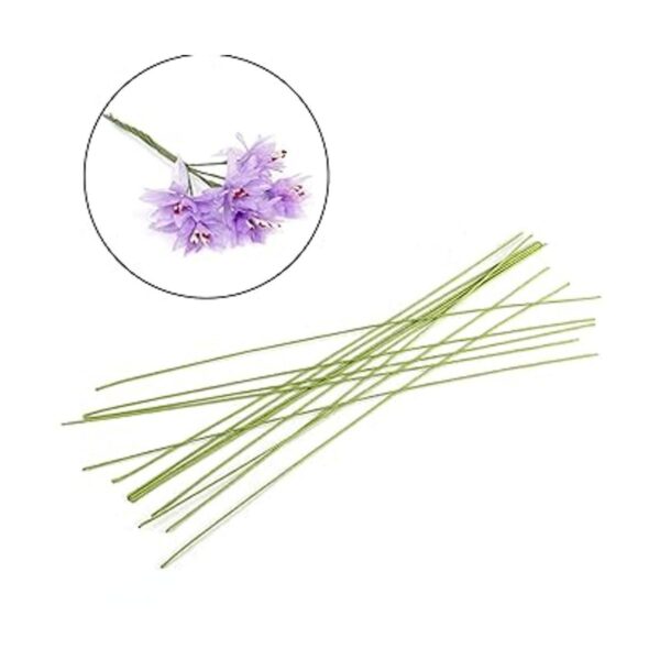 FUNSUEI 500 piezas de alambre de tallo floral de calibre_5