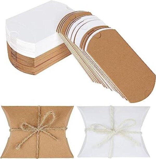 FVIEXE Paquete de 200 cajas de almohada de estraza