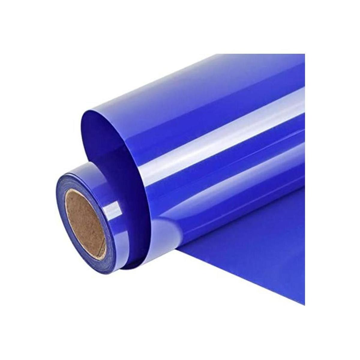 FUNKAKA Rollos de vinilo HTV de vinilo azul para planchar