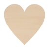 FUNSUEI 30 rebanadas de corazón de madera natural de 8_3
