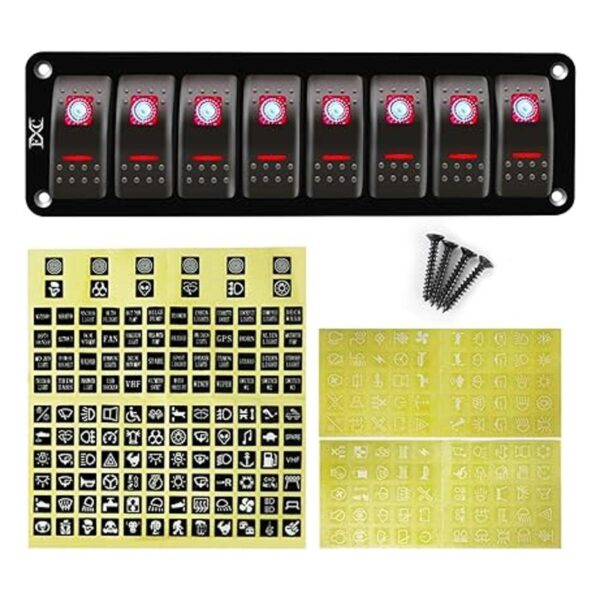 FXC Interruptor basculante Panel de aluminio 8_4