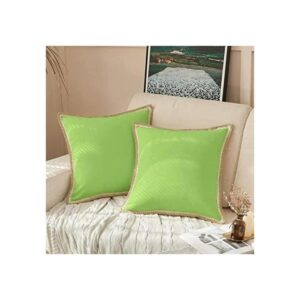 FY FIBER HOUSE Paquete de 2 fundas de almohada decorativas