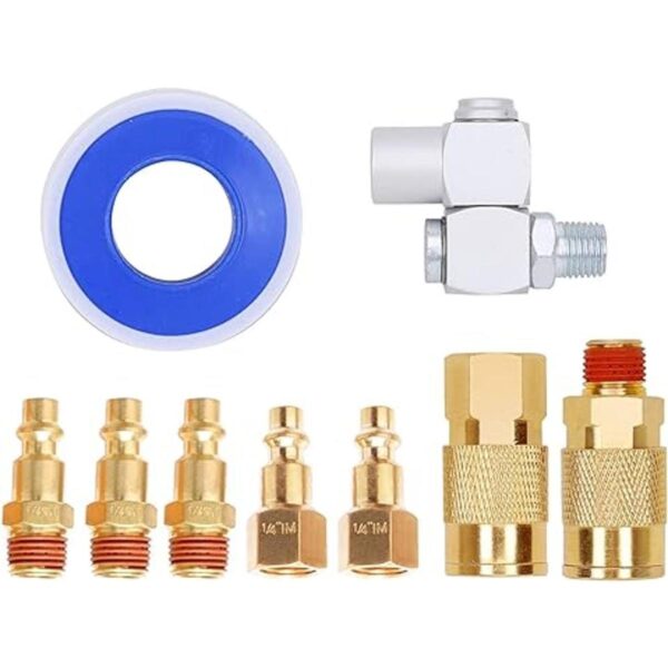 FYPower Kit de manguera de compresor de aire híbrido de