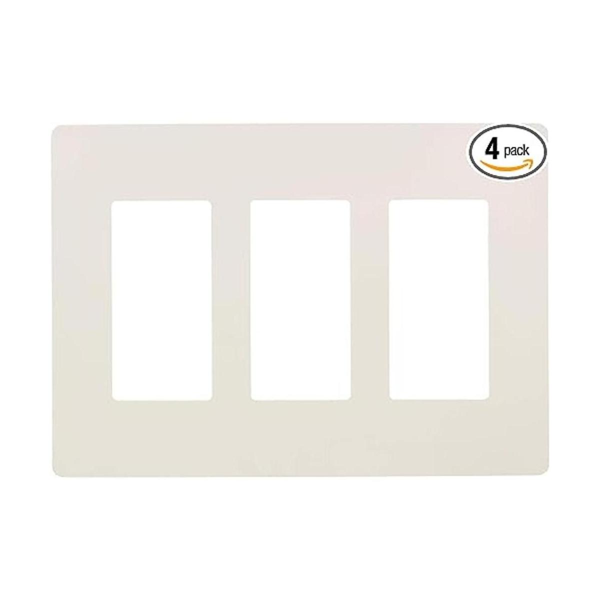 Faith Placas de pared decorativas de 3 bandas sin