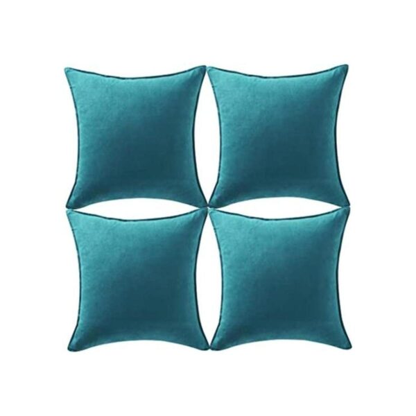 Fancy Homi Paquete de 4 fundas de almohada decorativas de
