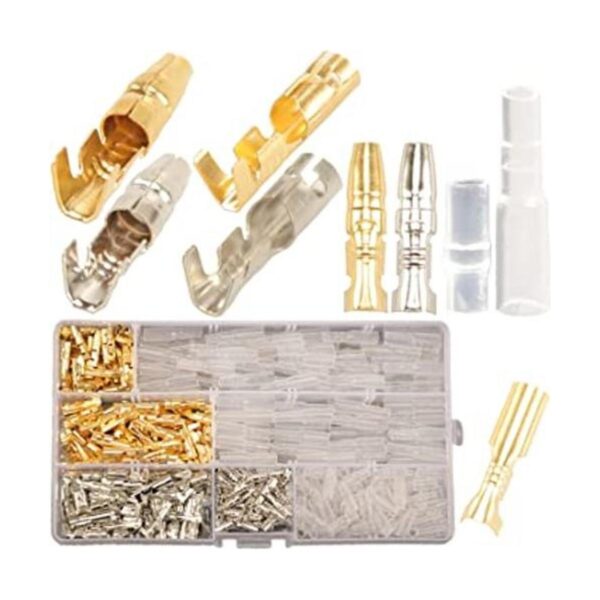 Feggizuli 400PCS 3.9mm Bullet Connectors Male and Female_1