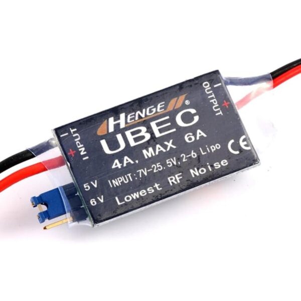 Feichao 4 A UBEC entrada 7 V25.5 V 2 6S Lipo modo de 5 V