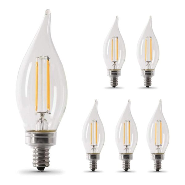 Feit Electric CFC40927CAFIL6 40W EQ DM Glass Filament_1