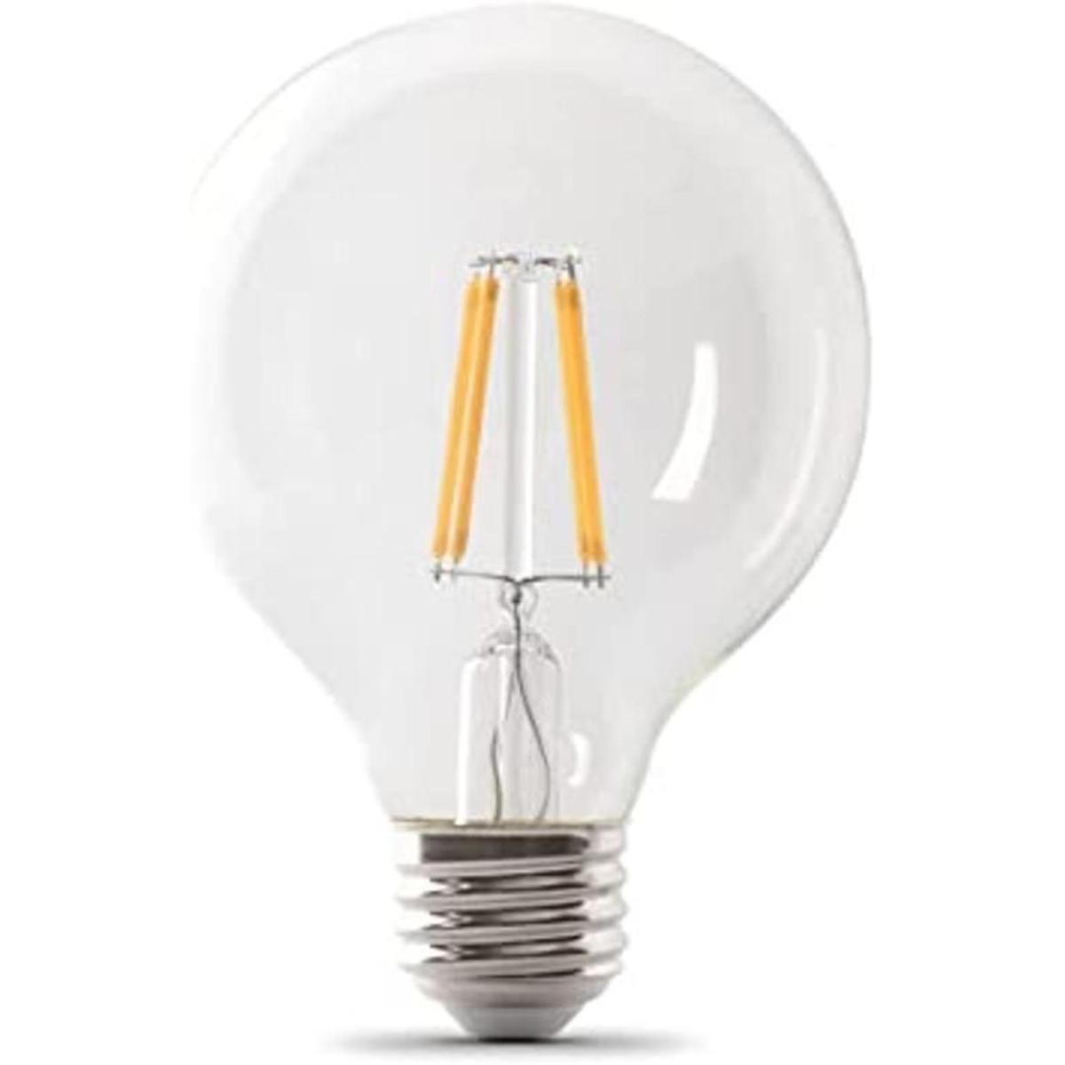 Feit Electric Bombilla de cristal transparente CEC LED