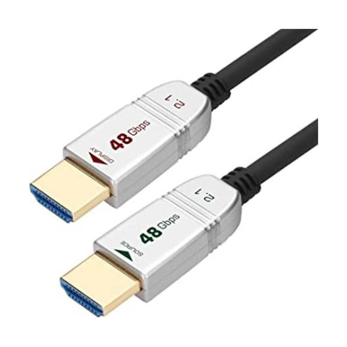 FeizLink Cable de fibra óptica HDMI 2.1 8K 30 pies 4K