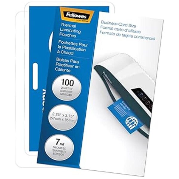Fellowes 52050 bolsas brillantes etiqueta de