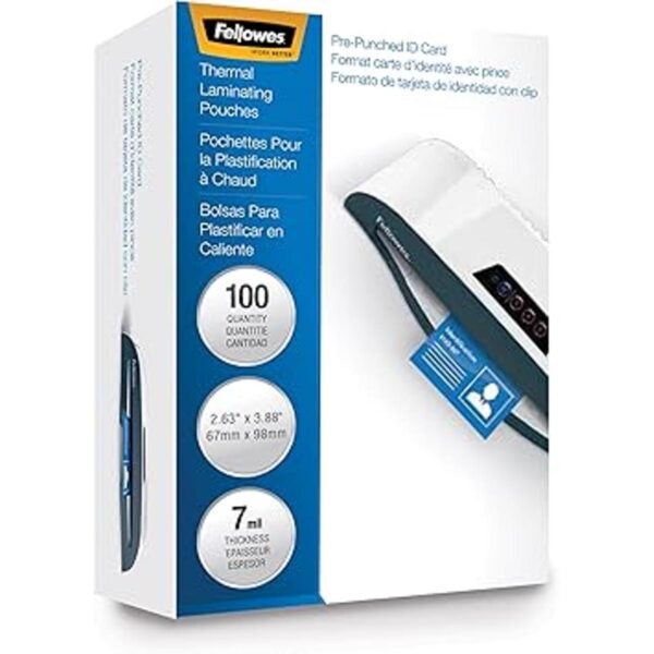 Fellowes 52050 bolsas brillantes etiqueta de
