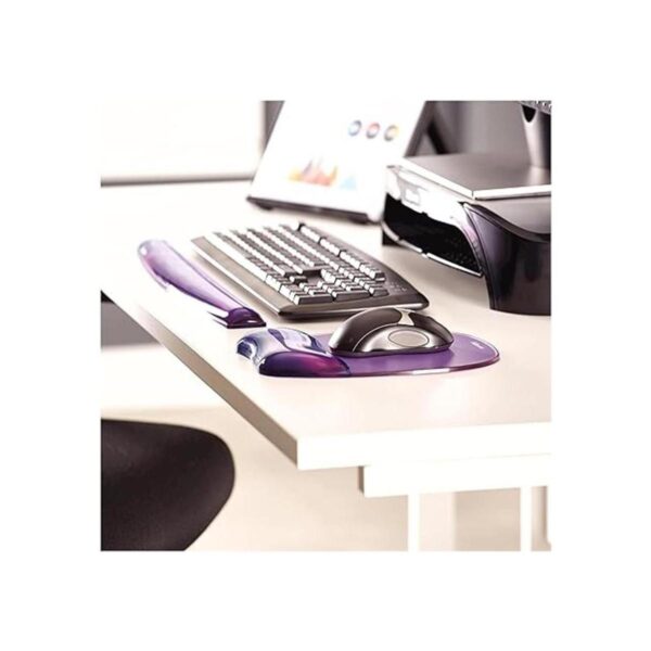 Fellowes Alfombrilla de ratón y reposamuñecas de gel_4