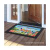 Felpudo de verano de 5 Oclock Parrot Tropical Beach Humor_2