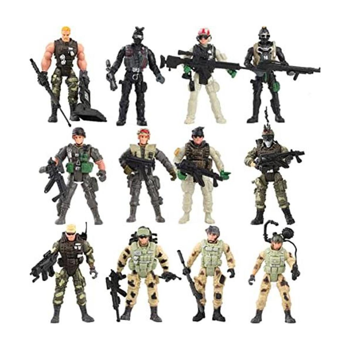 Figuras de acción de combate de las fuerzas especiales