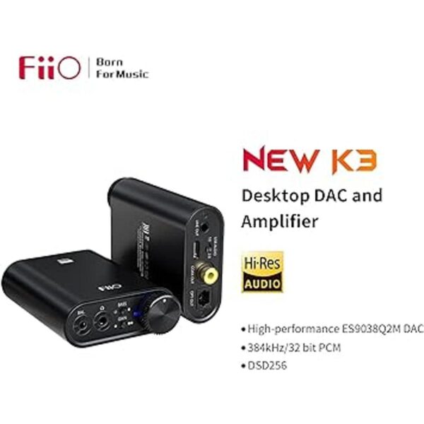 FiiO NEWK3 Amplificador de auriculares Amplificadores_2