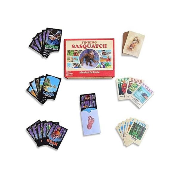 Finding Sasquatch Juego de cartas de aventura_2