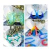 FineInno 6 PCS Resin Molds Bohemian Style Earring Molds
