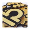 Fingerinspire 12 símbolos de constelación oro zodíaco