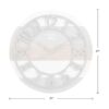 FirsTime Co. Reloj de pared Shabby Planks 27 pulgadas_4