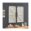 FirsTime Co. Carriage House Juego de placas de pared_1