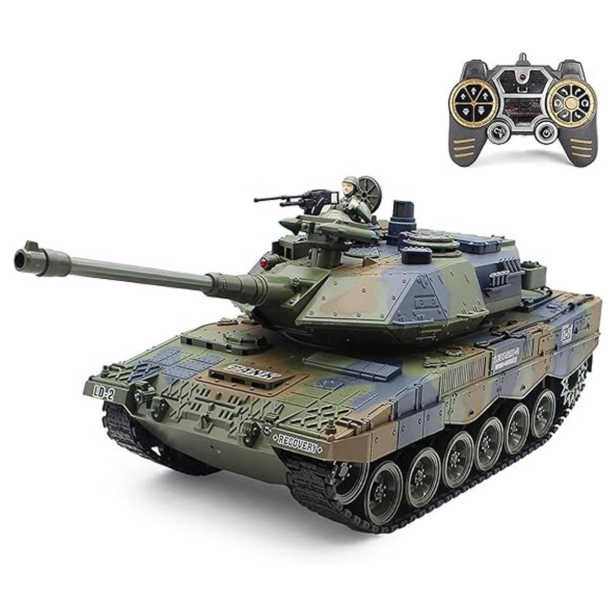Fistone Tanques RC con función de lanzamiento de bala