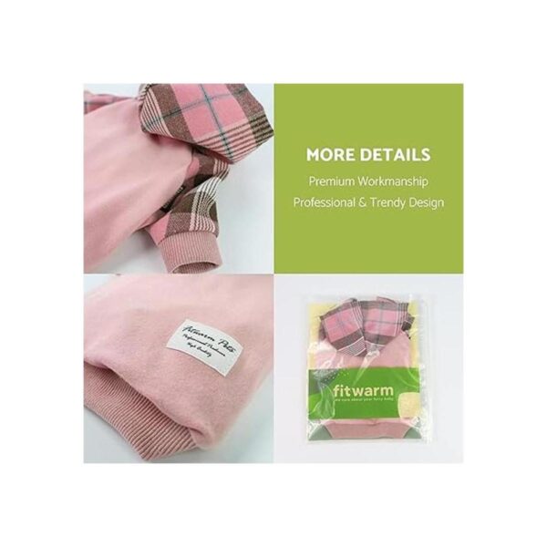 Fitwarm Chaleco 100 algodón para perros y gatos diseño