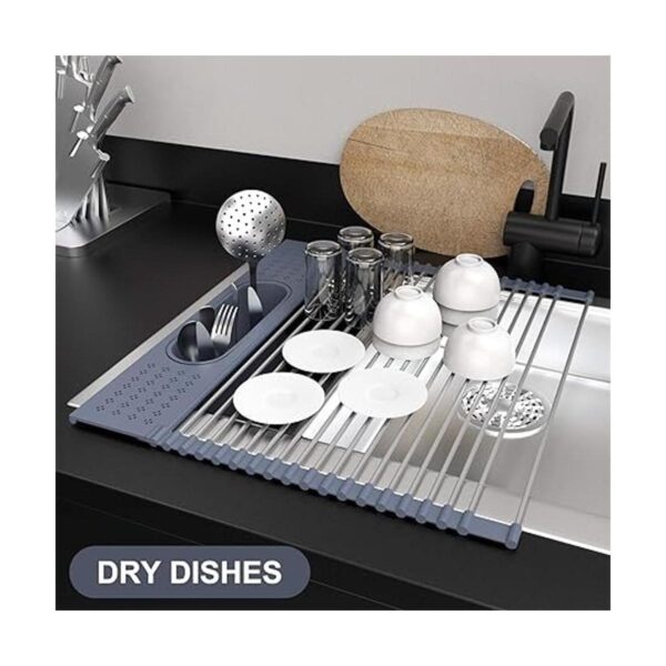 Fixparts Escurridor de platos enrollable sobre el_3