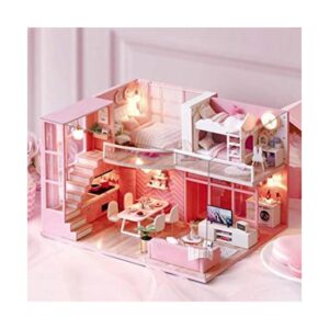 Flever Kit de casa de muñecas en miniatura para habitación_1