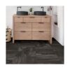 FloorPops FP3328 Raven Peel Stick Azulejos para suelo_6