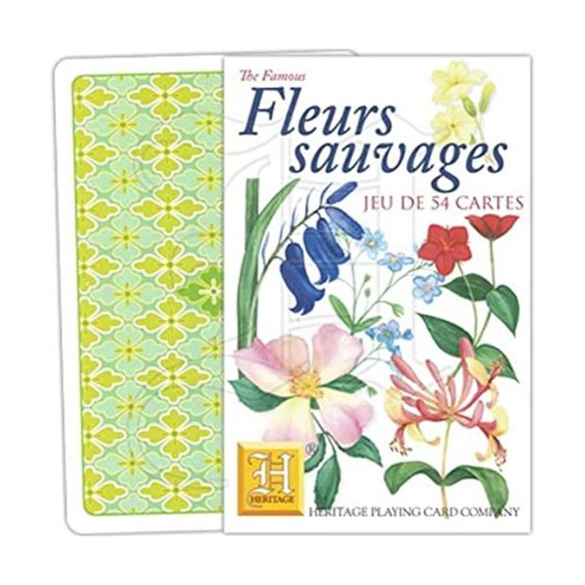 Flores silvestres Juego de cartas