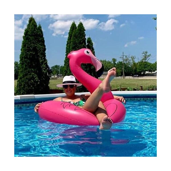 Flotador Hiwena de unicornio y flamenco para piscina_3