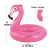 Flotador Hiwena de unicornio y flamenco para piscina_4