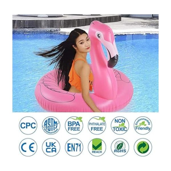 Flotador Hiwena de unicornio y flamenco para piscina_5