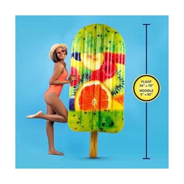 Flotador de paletas de frutas y fideos Tubo de flotador