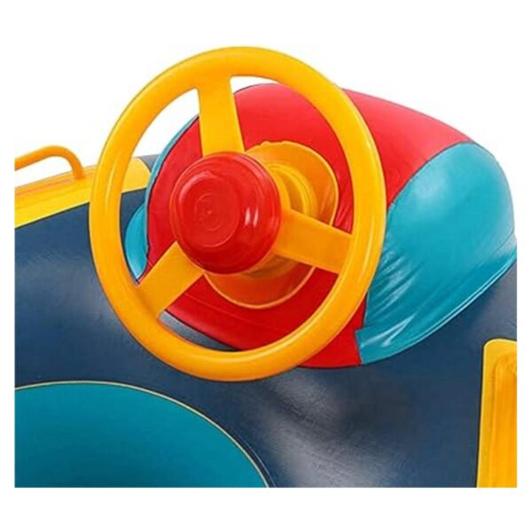 Flotador de piscina para bebé diseño de coche lindo para_4