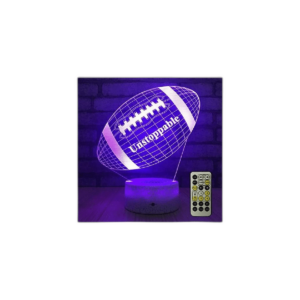 FlyonSea Lámpara de fútbol lámpara de noche de pelota de_1