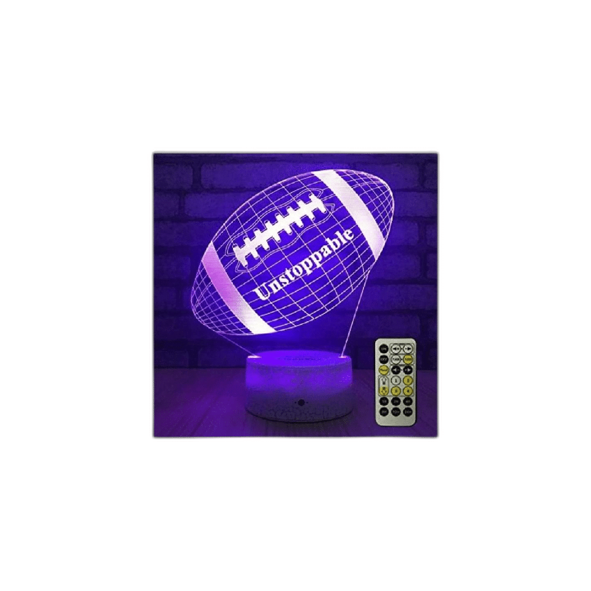 FlyonSea Lámpara de fútbol lámpara de noche de pelota de