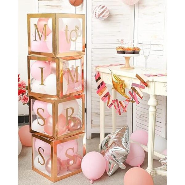 Fonder Mols Cajas de globos de decoración de despedida de_1