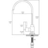Fonveth grifo de agua potable níquel cepillado sola_4