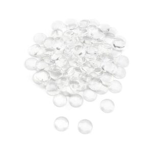Foraineam 150 cabujones redondos de 1 pulgada de cristal_1