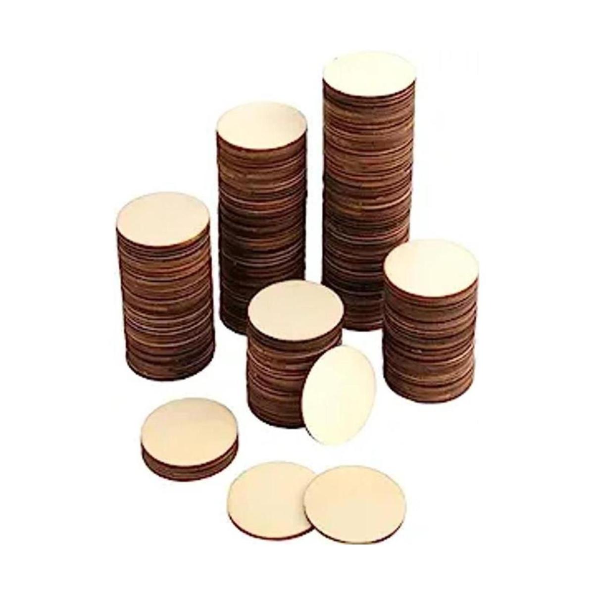 Foraineam 200 piezas de madera para manualidades 2