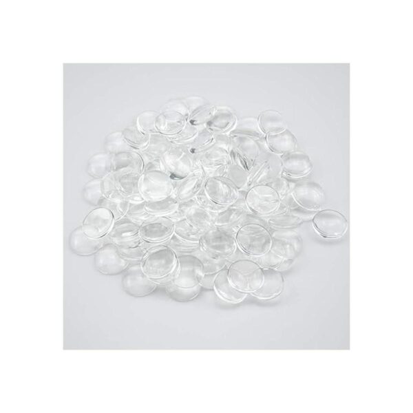 Foraineam 150 cabujones redondos de 1 pulgada de cristal_5